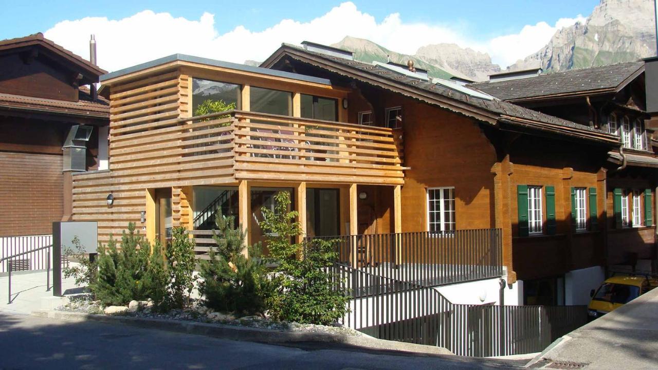 Apartmán Im Zentrum Og Adelboden Exteriér fotografie