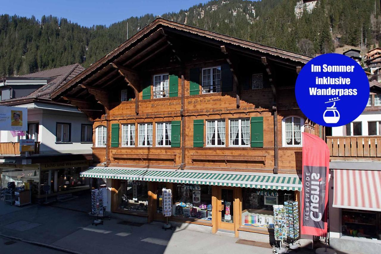 Apartmán Im Zentrum Og Adelboden Exteriér fotografie